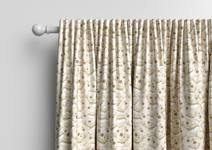 Whaley Great, Big Splash Sand - Made to Measure Curtains - Image 9